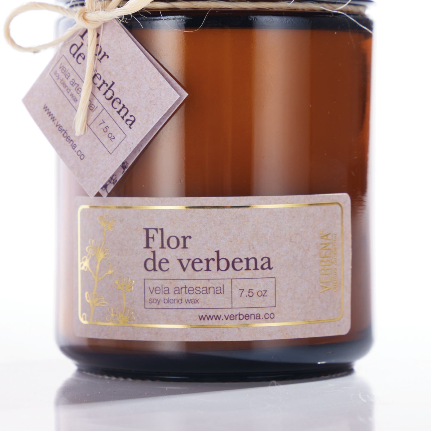 Vela Flor de Verbena