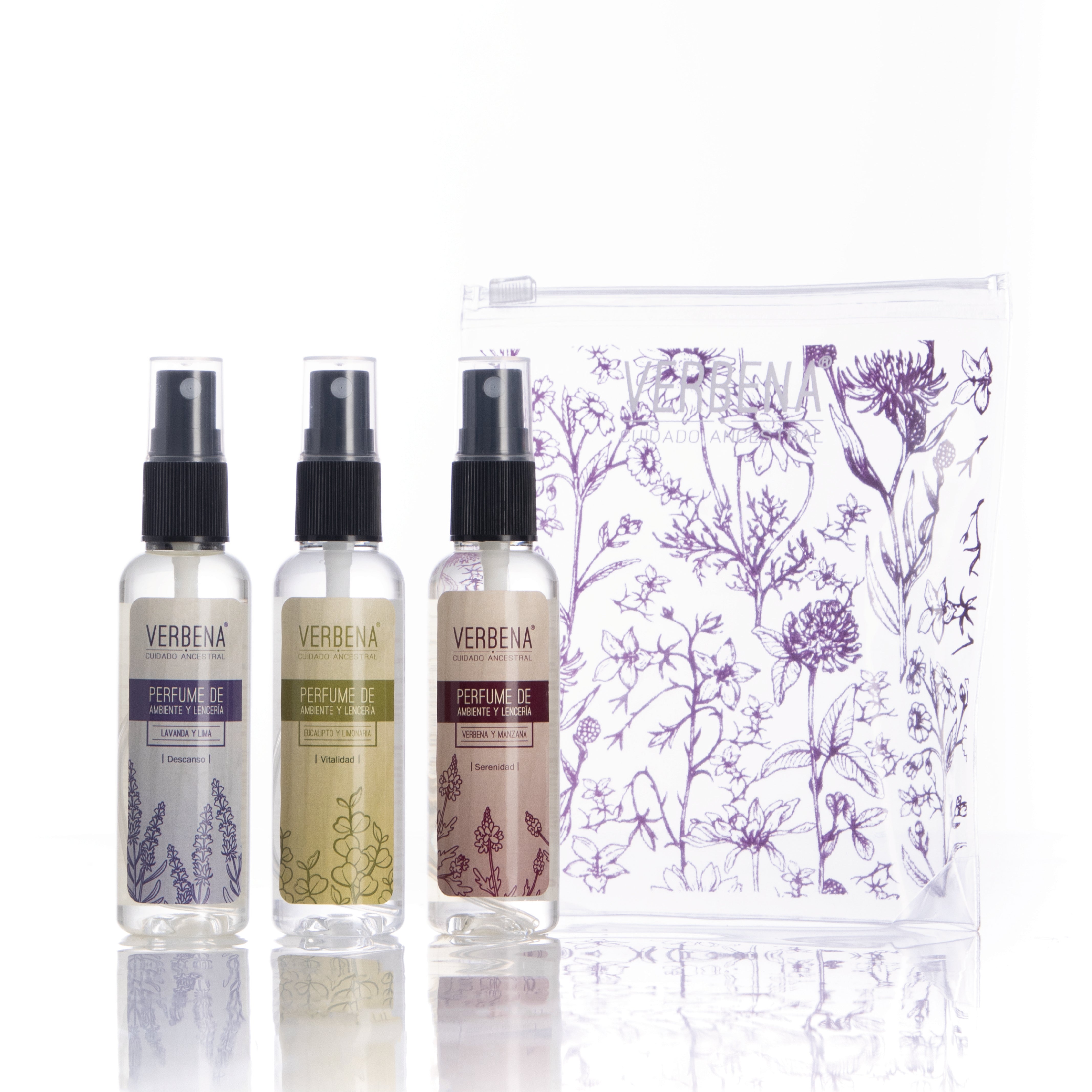 Miniperfumes Kit de Miniperfumes de Ambiente y Lencería – Verbena